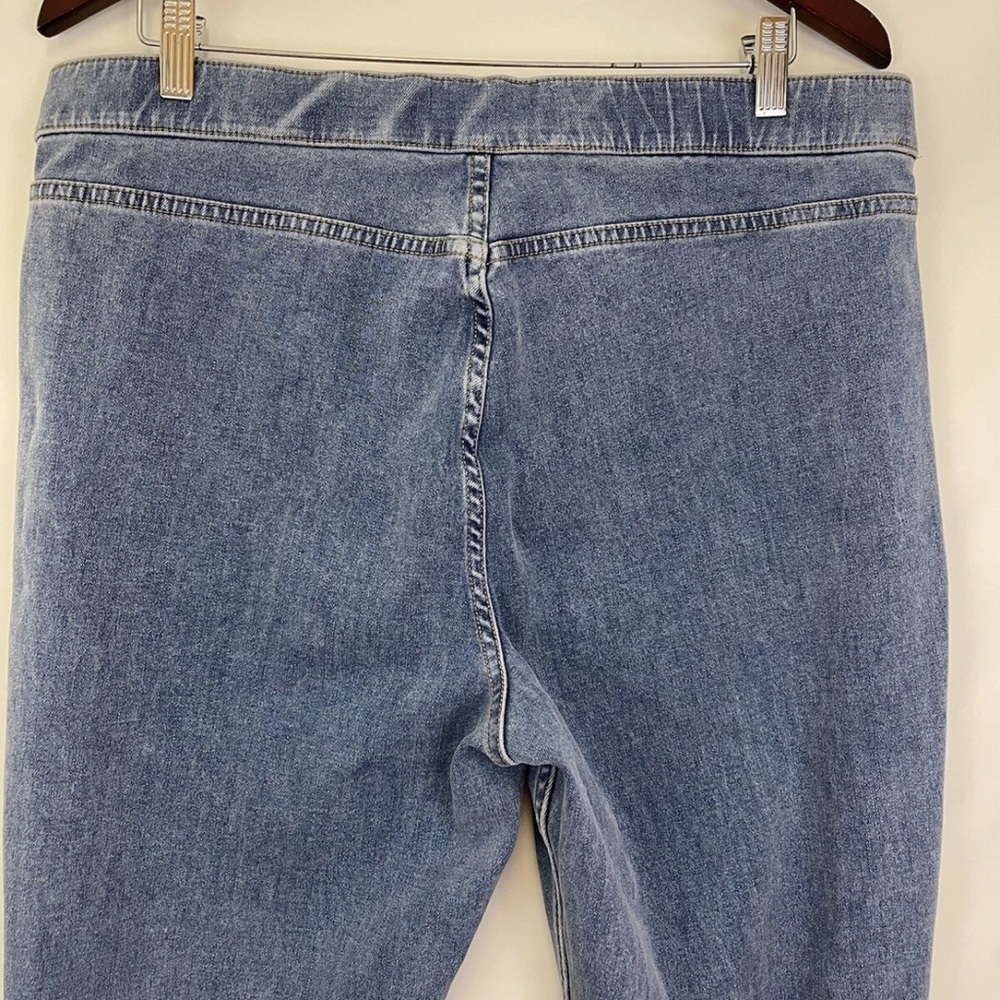 Soft Surroundings Jeans XL Light Blue Denim Pants Stretch - Picture 4 of 4